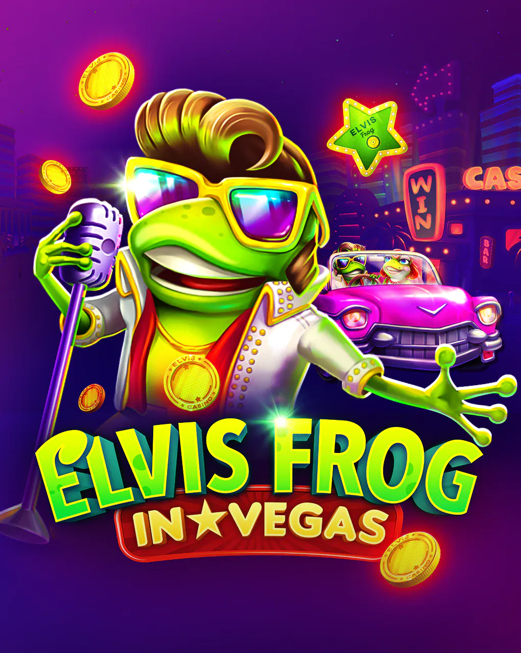 Bgaming : Elvis Frog In Vegas - HASEAGAMING