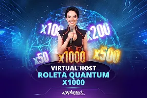 Virtual Host Roleta Quantum x1000 - HASEAGAMING